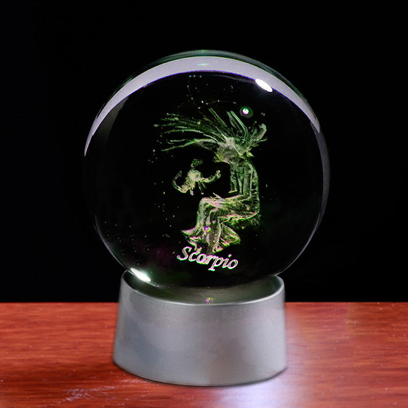 Zodiac Signs Crystal Ball